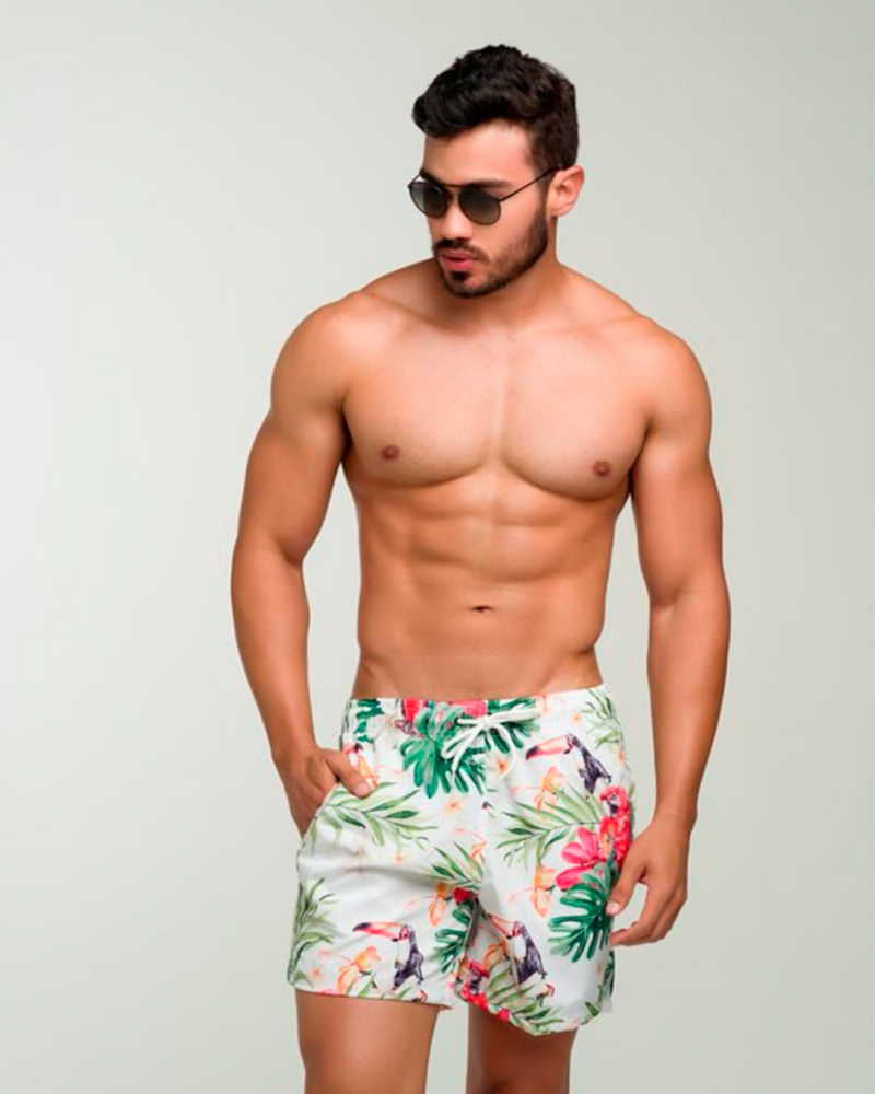 Short tactel adulto