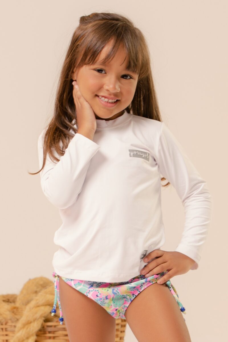Blusa UV infantil Unissex