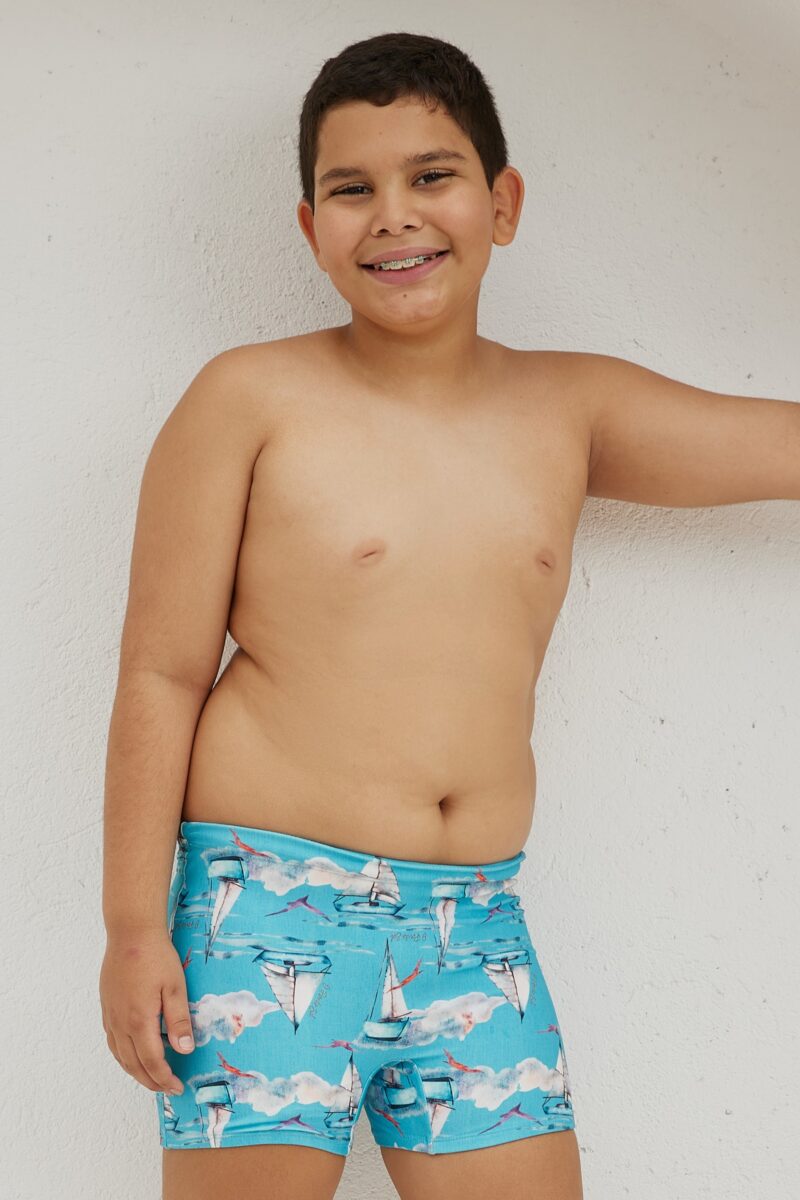 Sunga box infantil Tam:GG